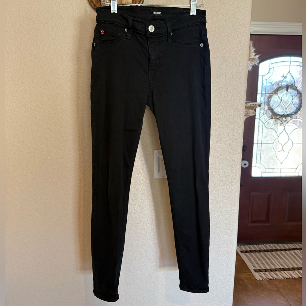 Hudson Black skinny Jeans 26